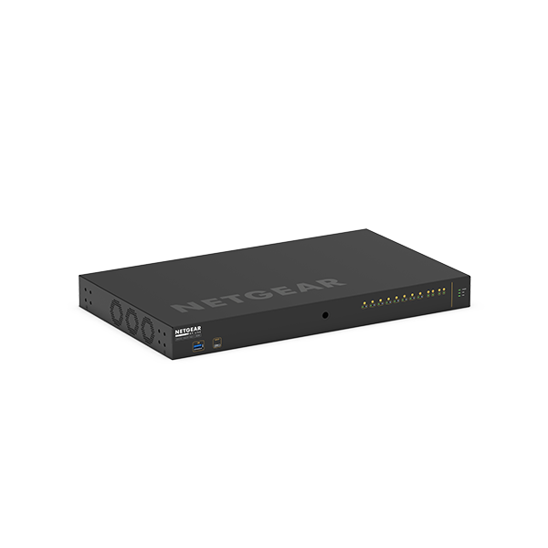 NETGEAR M4250-10G2XF-PoE++ Gestito L2/L3 Gigabit Ethernet (10/100/1000) Supporto Power over Ethernet (PoE) 1U Nero [GSM4212UX-100EUS]