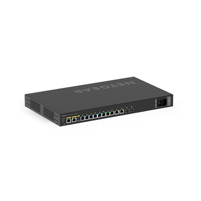 NETGEAR M4250-10G2XF-PoE++ Gestito L2/L3 Gigabit Ethernet (10/100/1000) Supporto Power over Ethernet (PoE) 1U Nero [GSM4212UX-100EUS]