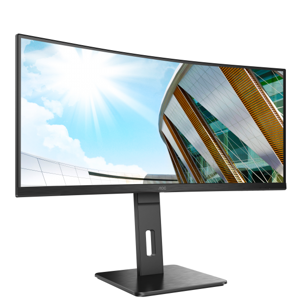 AOC MONITOR CURVO 34 LED VA 21:9 QHD 1MS 300 CDM, HDMI/DP, MULTIMEDIALE [CU34P2A]