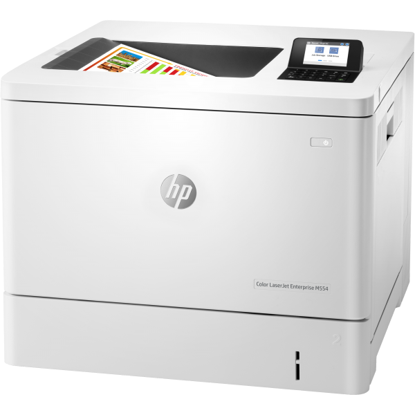 HP STAMP. LASER A4 COLORE, LASERJET M554DN, 33PPM, FRONTE/RETRO AUTOMATICO, USB/LAN [7ZU81A]