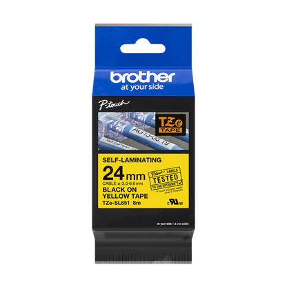 Brother TZe-SL651 nastro per stampante Nero [TZESL651] - ITPartners