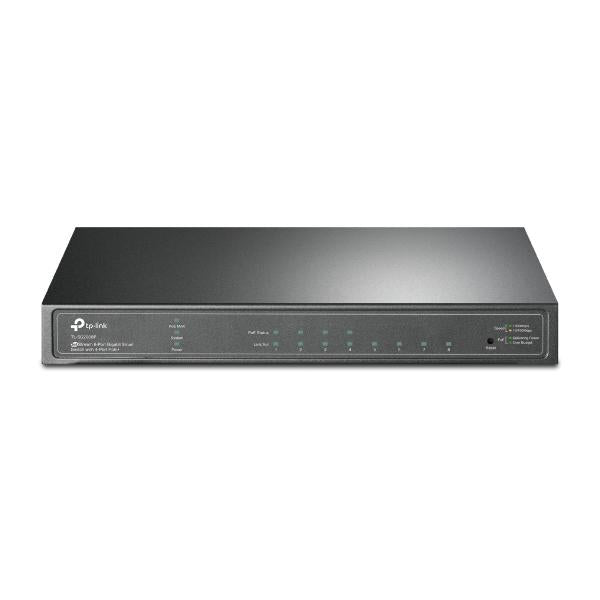 Tp-link SWITCH - TL-SG2008P - 8 Port - Manageable - 2 Layer Support - 62W PoE - Gigabit - Ethernet [TL-SG2008P]
