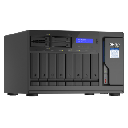QNAP TVS-h1288X NAS Tower Collegamento ethernet LAN Nero W-1250 [TVS-H1288X-W1250-16G] - ITPartners