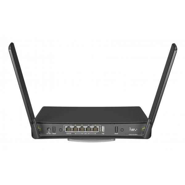 MikroTik, hAP ac, wireless router with 5 Gigabit Ethernet ports, 256MB RAM, 716 MHz CPU [RBD53iG-5HacD2HnD]