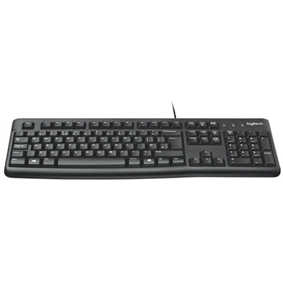 Logitech Keyboard K120 for Business tastiera Ufficio USB QWERTY Italiano Nero [920-002517]