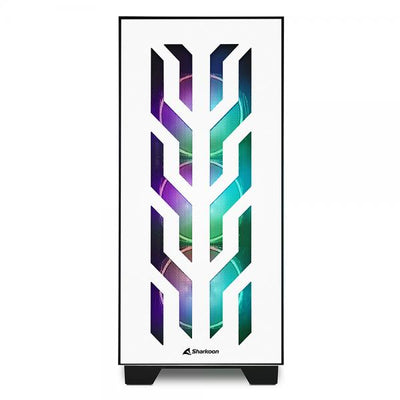 Sharkoon ELITE SHARK CA300T Tower Bianco [ELITESHARKCA300TWHITE] - ITPartners