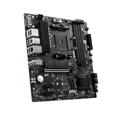 MSI MB AMD B550M PRO-VDH, B550 ,AM4,4DDR4,1PCI-EX16, 2PCI-EX1, 2M.2, 4SATA3,7USB3.2 GEN1, 6USB [B550M PRO-VDH]