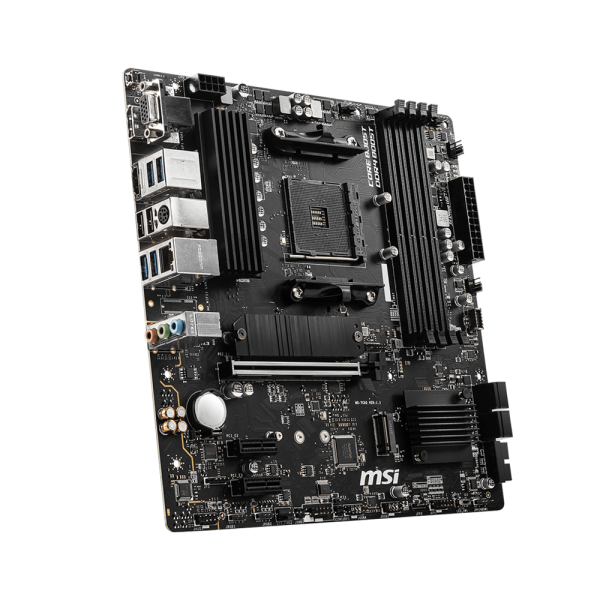 MSI MB AMD B550M PRO-VDH, B550 ,AM4,4DDR4,1PCI-EX16, 2PCI-EX1, 2M.2, 4SATA3,7USB3.2 GEN1, 6USB [B550M PRO-VDH]