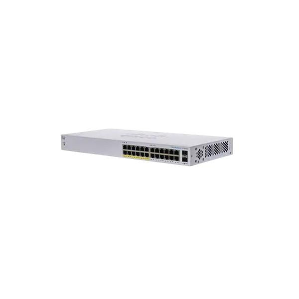 Cisco CBS110 Non gestito L2 Gigabit Ethernet (10/100/1000) Supporto Power over Ethernet (PoE) 1U Grigio [CBS110-24PP-EU]