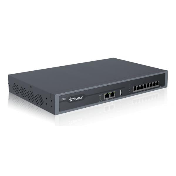 Yeastar P560 - Centralino hardware, rack 1U, Users: 100 (up to 200), Max Concurrent Calls: 30 (up to 60) [P560]