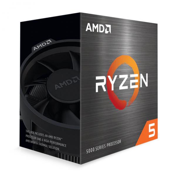 AMD CPU RYZEN 5, 5600X, AM4, 3.70GHz 6 CORE, CACHE 35MB, 65W PIB [100-100000065BOX]