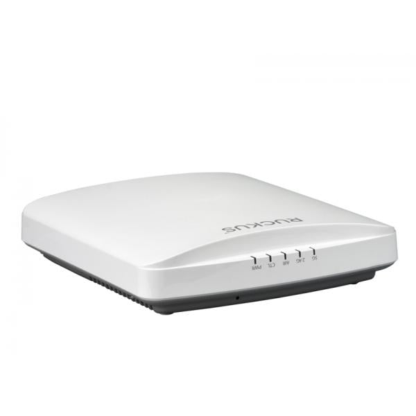 Ruckus Networks , Access Point Unleashed R650 dual-band 802.11abgn/ac/ax with Multi-Gigabit Ethernet backhaul, 4x4:4 + 2x2:2 streams, OFDMA, MU-MIMO, BeamFlex+, dual ports, PoH/uPoE/802.3at PoE suppo [9U1-R650-WW00]