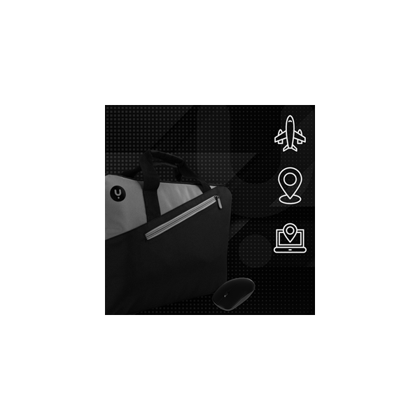 NGS BORSA E MOUSE FINO A 15.6, NERA E GRIGIA [MASTERKITBLACK]