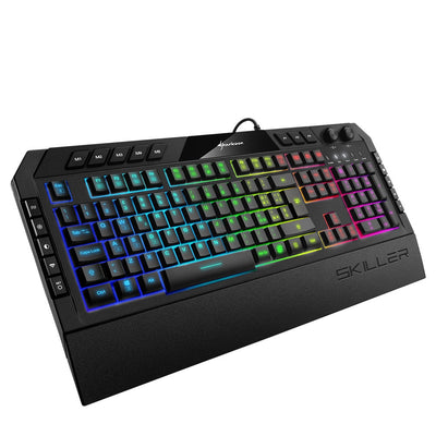 Sharkoon Skiller SGK5 tastiera USB Italiano Nero [SKILLERSGK5RGB]