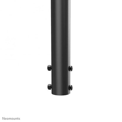 Neomounts NS-EP100BLACK Supporto a soffitto per TV con asta di prolunga - alt. 107,5 cm [NS-EP100BLACK]