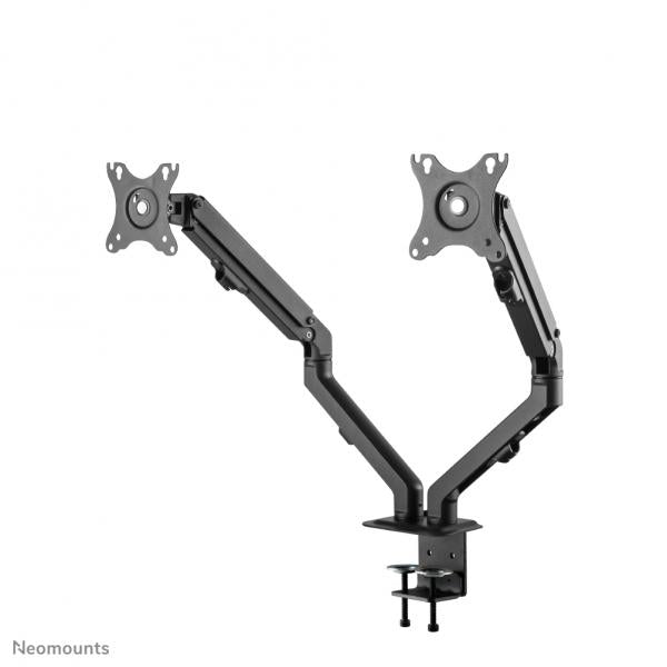 Neomounts Dual Monitor Arm - 17-27inch - 2-7 kg/screen - Coil Spring - Black [FPMA-D650DBLACK]