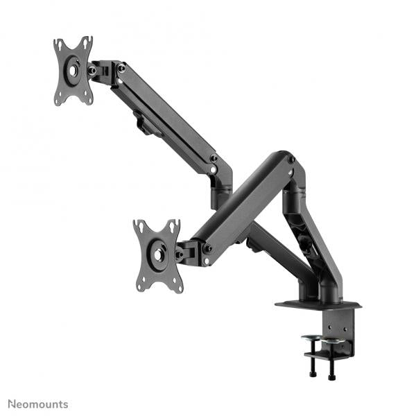 Neomounts Dual Monitor Arm - 17-27inch - 2-7 kg/screen - Coil Spring - Black [FPMA-D650DBLACK]