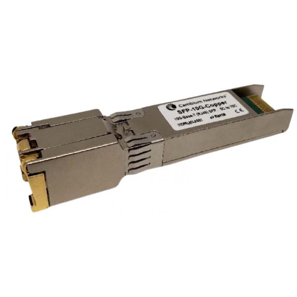 Cambium - 10G Base-T (RJ45) SFP Transceiver. 0C to 70C [SFP-10G-Copper]