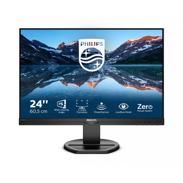 Philips B-Line - 24 inch - WUXGA IPS LED Monitor - 1920x1200 - Pivot / HAS [240B9/00]