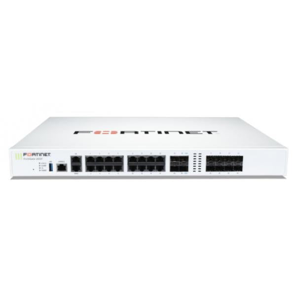 Fortinet FortiGate 200F firewall (hardware) 1U 27 Gbit/s [FG-200F-BDL-950-12]
