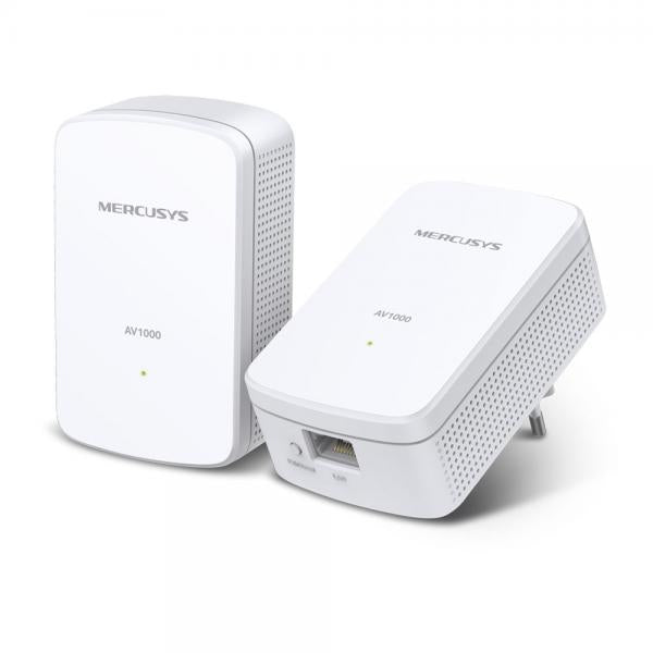 Mercusys MP500 KIT adattatore di rete PowerLine 1000 Mbit/s Collegamento ethernet LAN Bianco 2 pz [MP500KIT]