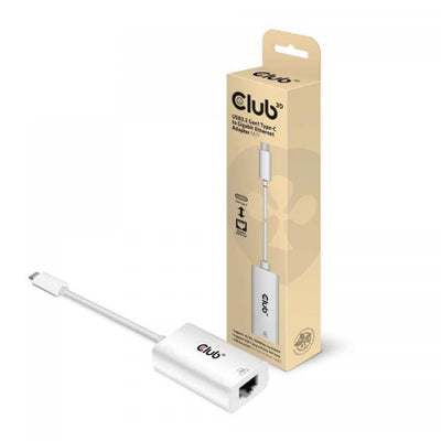 CLUB3D USB TYPE C 3.1 GEN 1 GEN 1 MALE TO 1GB ETHERNET FEMALE ACTIVE ADAPTER [CAC-1519]