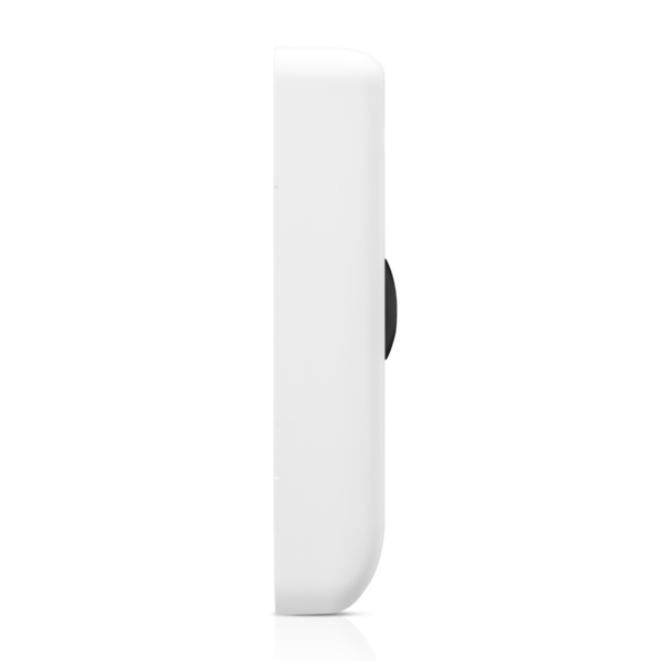 Ubiquiti - UVC-Doorbell-Lite-W - Videocitofono PoE compatto con audio bidirezionale e opzioni di montaggio versatili, bianco [UVC-Doorbell-Lite-W]