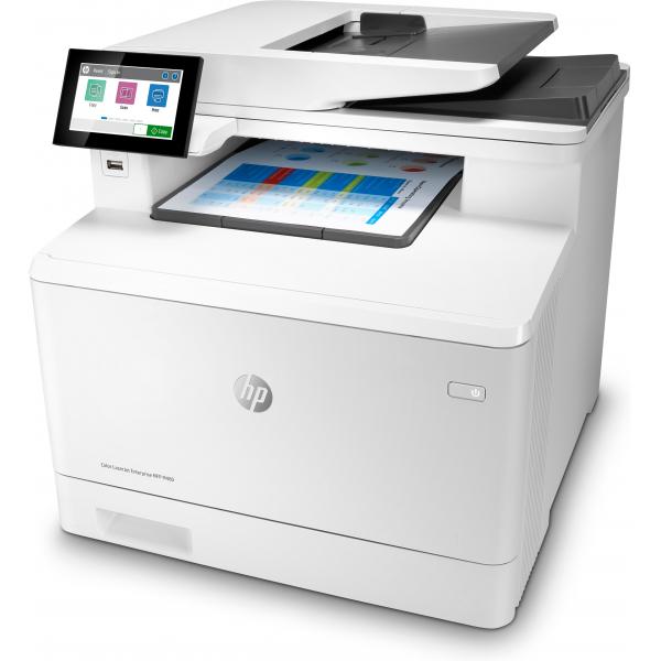 HP MULTIFUNZIONE LASER A4 COLORE, LASERJET M480F, 27PPM, FRONTE/RETRO, USB/LAN 4 IN 1 [3QA55A]