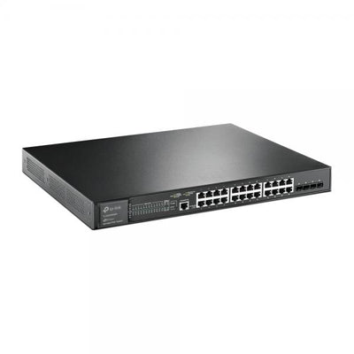 Tp-link JetStream 24-Port Gigabit and 4-Port 10GE SFP+ L2+ Managed Switch with 24-Port PoE+ [TL-SG3428XMP]