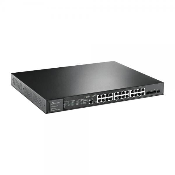 Tp-link JetStream 24-Port Gigabit and 4-Port 10GE SFP+ L2+ Managed Switch with 24-Port PoE+ [TL-SG3428XMP]