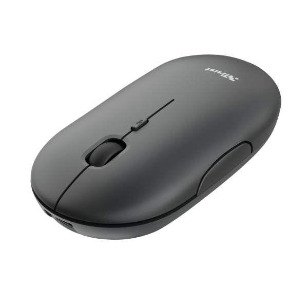 TRUST MOUSE PUCK WIRELESS MOUSE NERO [24059]