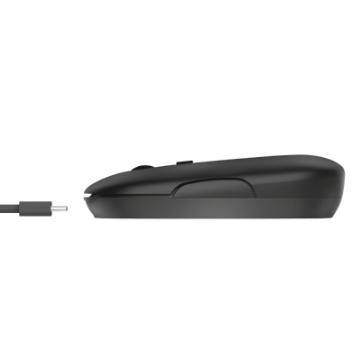 TRUST MOUSE PUCK WIRELESS MOUSE NERO [24059]