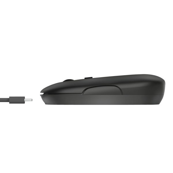TRUST MOUSE PUCK WIRELESS MOUSE NERO [24059]