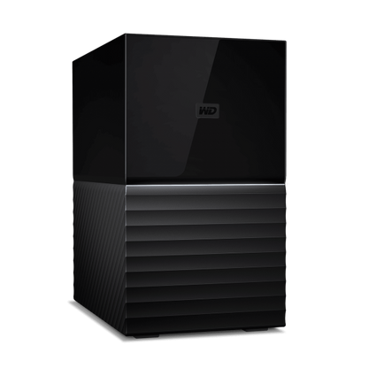 Western Digital My Book Duo array di dischi 36 TB Desktop Nero [WDBFBE0360JBK-EESN]