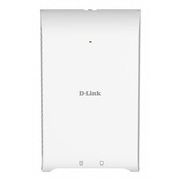 D-LINK ACCESS POINT WIRELESS AC1200 WAVE 2 IN-WALL, POE [DAP-2622_I]