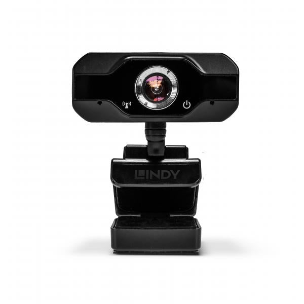Lindy 43300 webcam 1920 x 1080 Pixel USB 2.0 Nero [LINDY43300]
