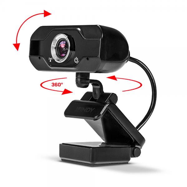 LINDY WEBCAM FULL HD 1080P CON MICROFONO [43300]