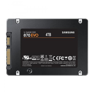 Samsung 870 EVO SATA III 2.5 inch SSD 4TB [MZ-77E4T0B/EU]