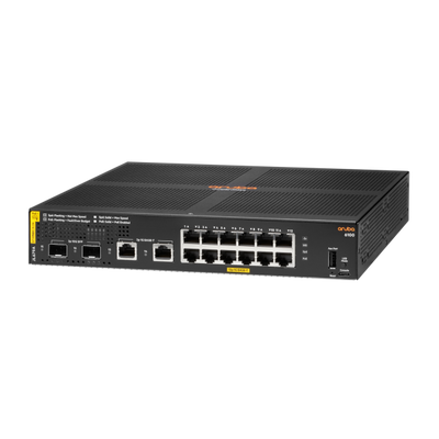 Hp Aruba 6100 12G Class4 PoE 2G/2SFP+ 139W Switch [JL679A#ABB]