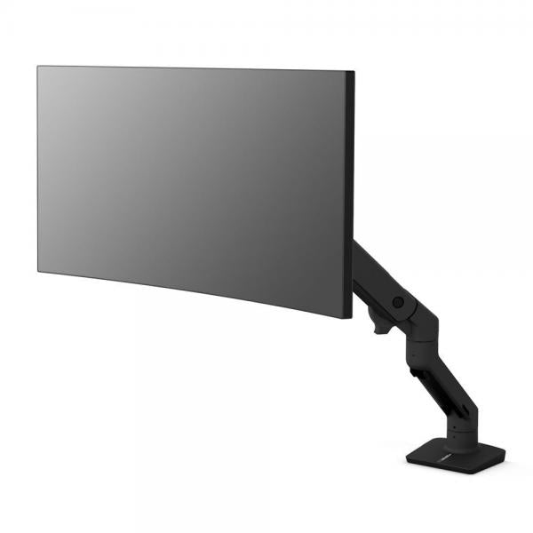 Ergotron HX Desk Monitor Arm - Single Heavy Monitor Mount - Max. 49 inch screen - Matte Black [45-475-224]