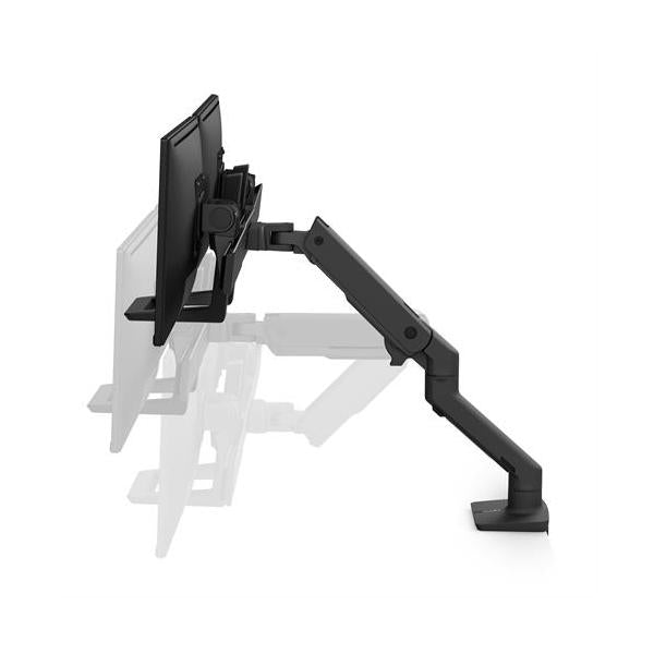 Ergotron HX Desk Dual Monitor Arm - Two Monitor Mount - Max. 32 inch screen - Matte Black [45-476-224]