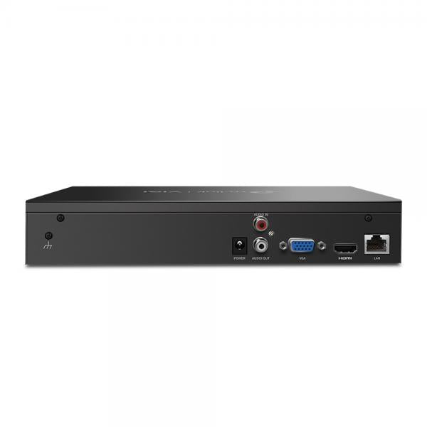 TP-Link - VIGI NVR1008H - 8 Channel Network Video Recorder, 1x SATA Interface(up to 10 TB), 1x 100Mbps Ports, 2x USB 2.0, 12V DC 1.5 A, 1x VGA port & 1x HDMI port(Up to 4K)(Synchronous Outputs) [VIGINVR1008H]