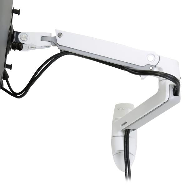 Ergotron LX WALL MOUNT - BRIGHT WHITE - MAX 24 INCH - MAX WEIGHT 9.1KG [45-243-216]