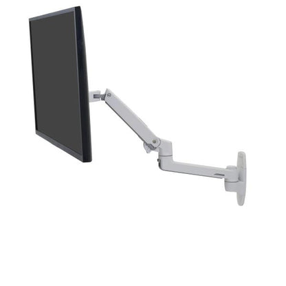 Ergotron LX WALL MOUNT - BRIGHT WHITE - MAX 24 INCH - MAX WEIGHT 9.1KG [45-243-216]