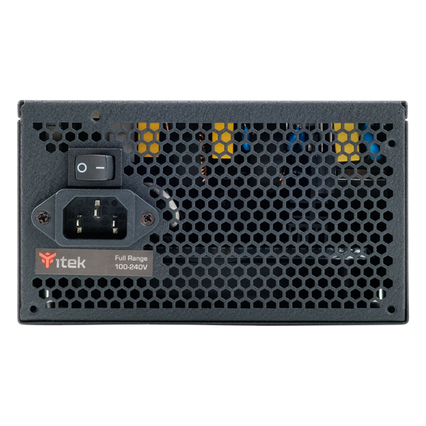 ITEK ALIMENTATORE BS650 EVO - 650W, 80PLUS BRONZE, PFC ATTIVO, VENTOLA HDB 12CM, SEMI MODULARE [ITPSEBS650]