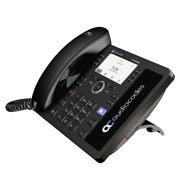 Audiocodes Teams C435HD-R IP-Phone PoE GbE black [TEAMS-C435HD-R]