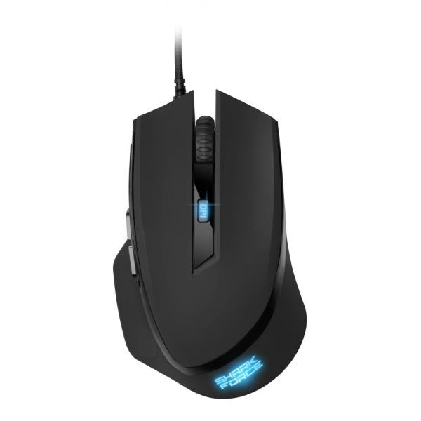 Sharkoon SHARK Force II mouse Gaming Mano destra USB tipo A Ottico 4200 DPI [SHARKFORCEIIBLACK]