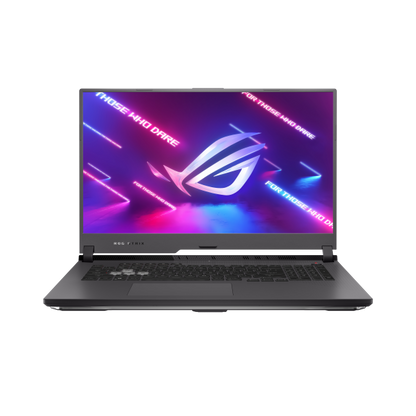 ASUS ROG Strix G17 G713QM-HX063T AMD Ryzen 7 5800H Computer portatile 43,9 cm (17.3") Full HD 16 GB DDR4-SDRAM 512 GB SSD NVIDIA GeForce RTX 3060 Wi-Fi 6 (802.11ax) Windows 10 Home Grigio [90NR05C2-M03630]