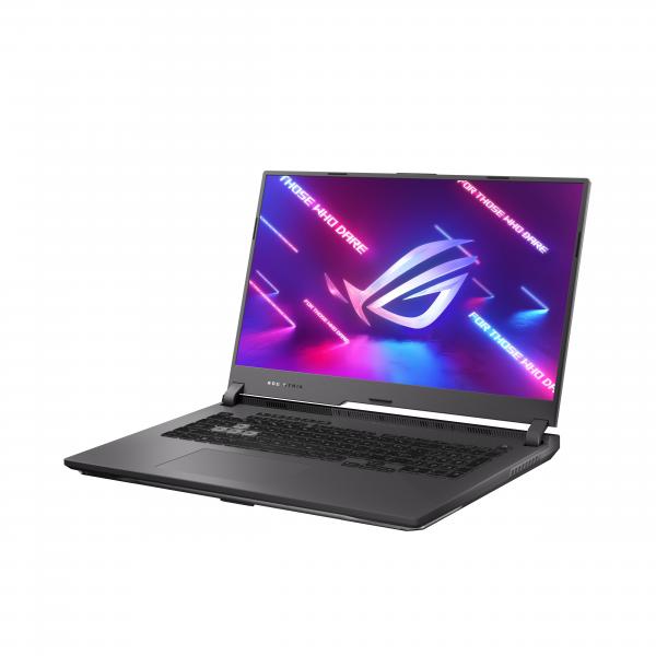 ASUS ROG Strix G17 G713QM-HX063T AMD Ryzen 7 5800H Computer portatile 43,9 cm (17.3") Full HD 16 GB DDR4-SDRAM 512 GB SSD NVIDIA GeForce RTX 3060 Wi-Fi 6 (802.11ax) Windows 10 Home Grigio [90NR05C2-M03630]