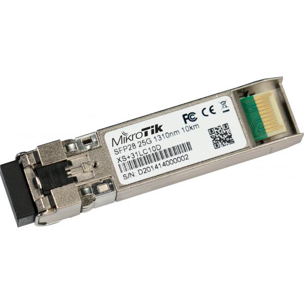 MikroTik, SFP/SFP+/SFP28 module 1/10/25G Single Mode 10km 1310nm [XS+31LC10D]